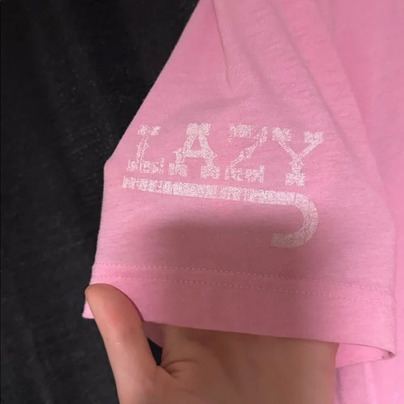 Pink Graphic Short Sleeve Tee - Picture 3 of 3